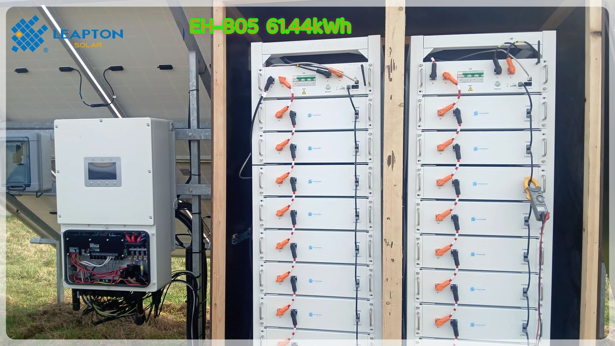 El producto estrella de almacenamiento de energía de alto voltaje EH-B05 de Leapton Energy es ampliamente elogiado por clientes de todo el mundo.